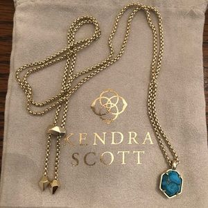 Kendra Scott Teo Necklace turquoise